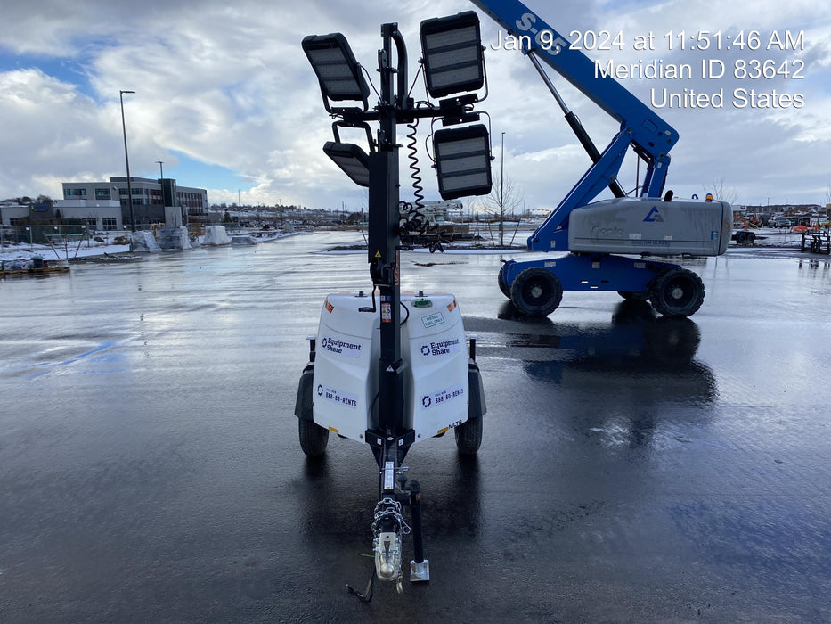 2023 Generac MLT2 Diesel, Flex Switch 120V Input, Powerzone Controller, (4) 320W LED Lights, 4kW Generator, 39.9 Gal Fuel Tank, 2" Ball, T3