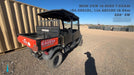 2019 Kubota RTV-X1140W-H 4wd Utility Cart, LED Strobe, Windshield Tempered Glass, Plastic Canopy, Wire Harness Kit, Backup Alarm