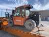2020 JLG G5-18A Cab/Heat/Air, NM Solid Tires, Beacon w/48" Carriage, 48" Pallet Forks