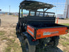 2019 Kubota RTV-X1140W-H 4wd Utility Cart, 4 Seat, Diesel, LED Strobe, Windshield Tempered Glass, Plastic Canopy, Wire Harness Kit, Backup Alarm