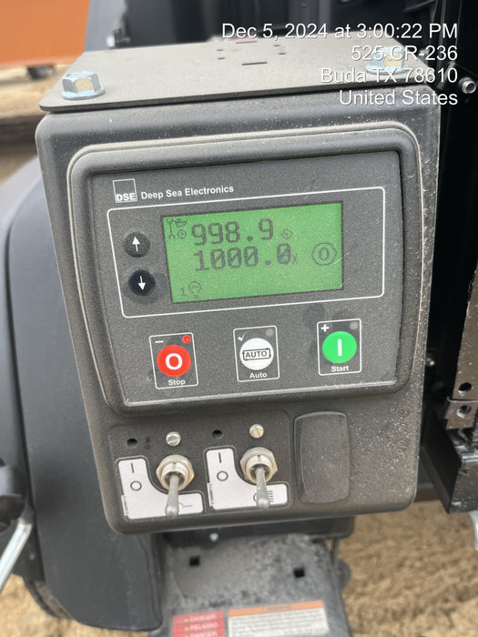 2024 Wacker Neuson LTT4 Diesel, Kohler KDW702, Deep Sea Controller, Auto Start, LED 320W, Bypass Outlet, T3