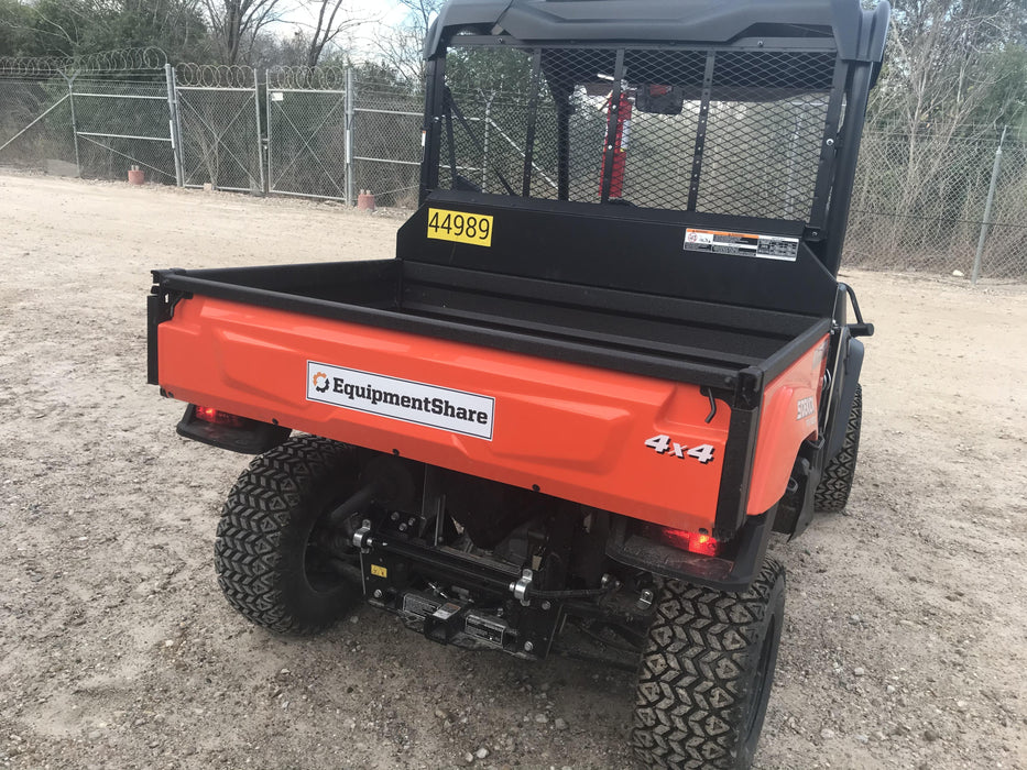 2019 Kubota RTV-XG850WL-H 4wd Utility Cart, Gas, 2 Seat, LED Strobe, Windshield Tempered Glass, Plastic Canopy, Wire Harness Kit, Backup Alarm