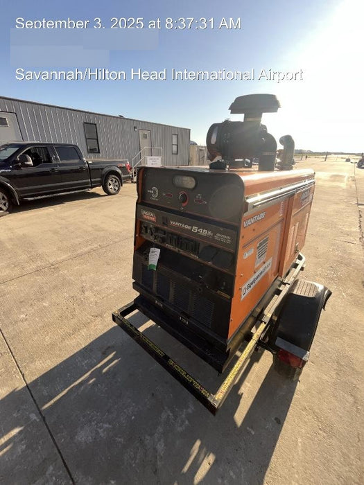 2021 Lincoln Electric Vantage 549X Ready Pak 3, ORANGE (includes trailer, cable rack, fender light kit)