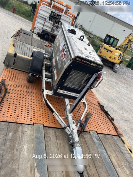 2019 Lincoln Electric Vantage 322 Welder Ready-Pak 3, Two wheel trailer, Fender and Light kit, Cable Rack