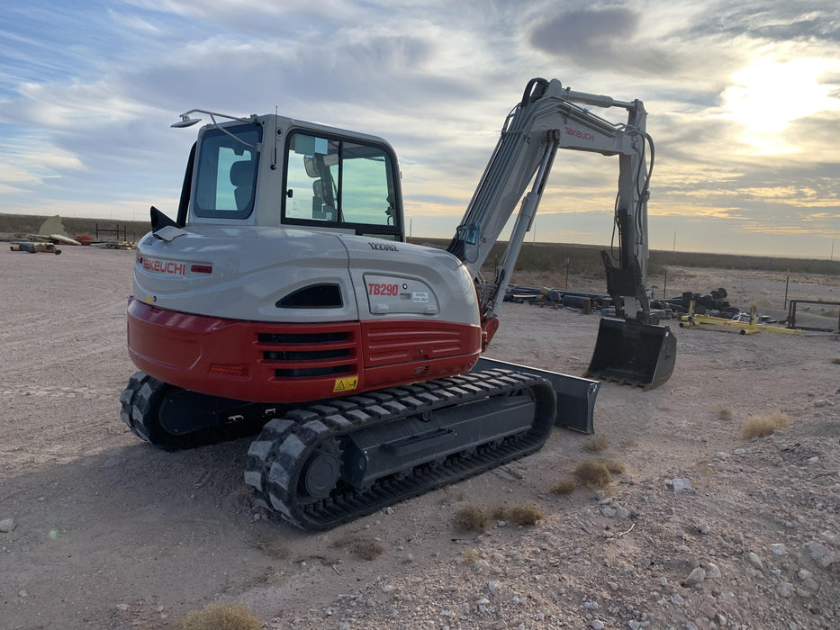 2020 Takeuchi TB290C Cab/Heat/Air, Rubber Tracks, Manual TAG QC