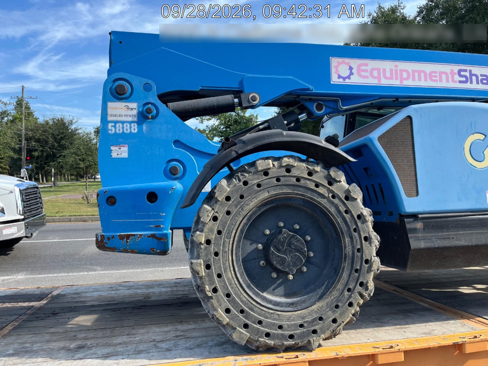 2017 Genie GTH-844 Genie GTH-844, Solid Tires, 60" carriage/forks, Full Cab, Work Lights