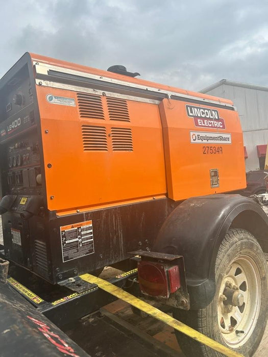 2022 Lincoln Electric LE400 Kubota V1505, Trlr, Cable Rack, Light Kit, ES Decals, T3