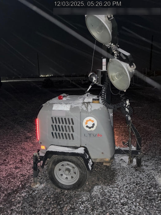 2019 Wacker Neuson LTV6L-MH Wacker Neuson LTV6L Mobile Light Tower w/Fuel Level Sensor Installed