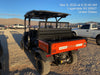2022 Kubota RTV-X1140W-H Plastic Canopy, Windshield Acrylic Clear, LED Strobe Light, Wire Harness Kit, Back up Alarm
