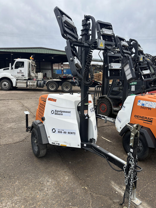 2023 Generac MLT2 Diesel, Flex Switch 120V Input, Powerzone Controller, (4) 320W LED Lights, 4kW Generator, 39.9 Gal Fuel Tank, 2" Ball, T3