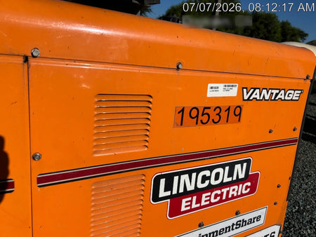 2021 Lincoln Electric Vantage 549X Ready Pak 3, ORANGE (includes trailer, cable rack, fender light kit)