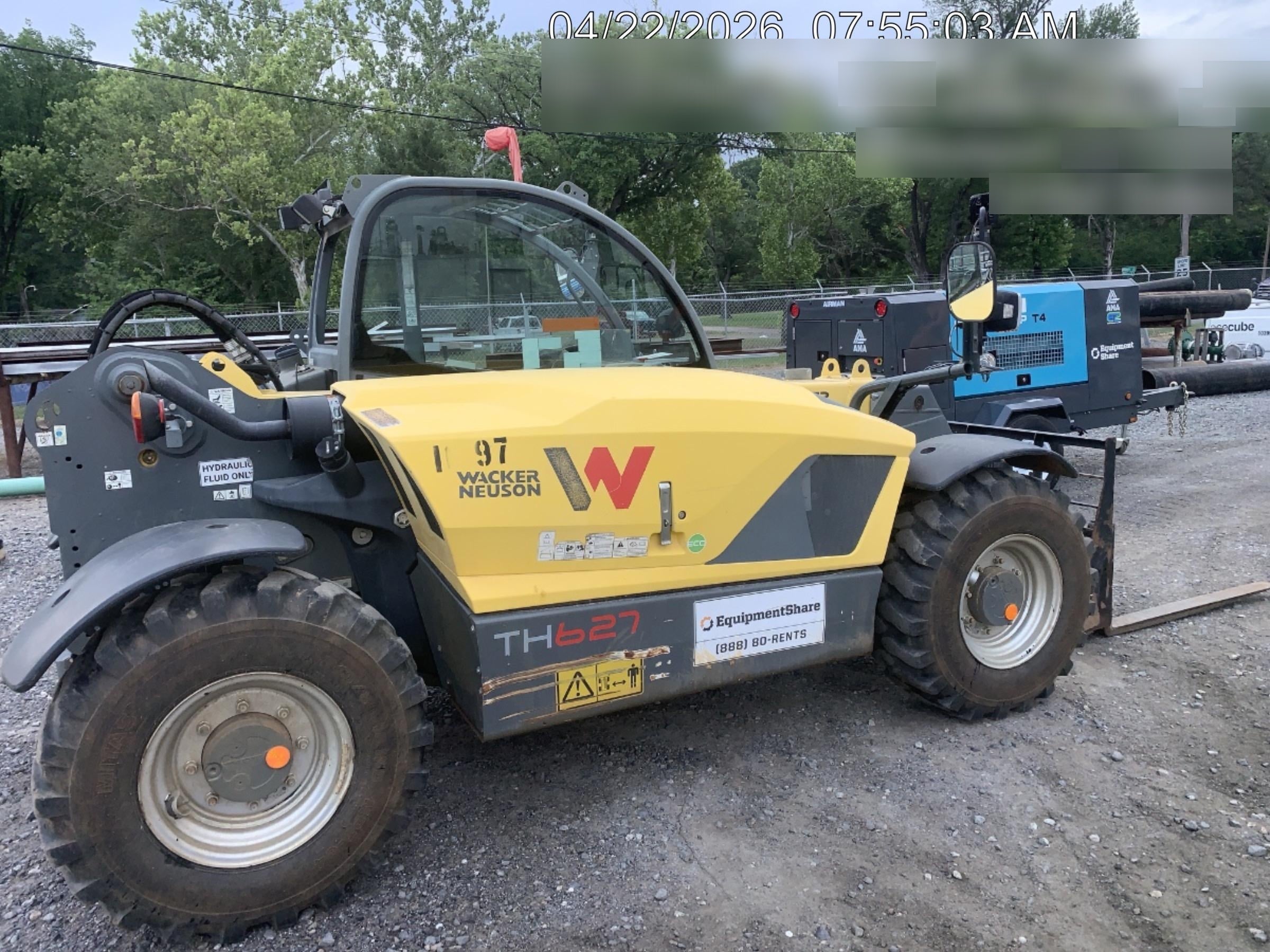 2018 WACKER NEUSON TH627
