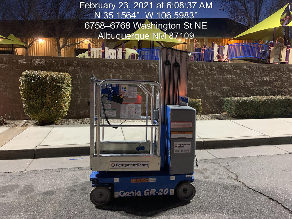 2020 GENIE GR-20