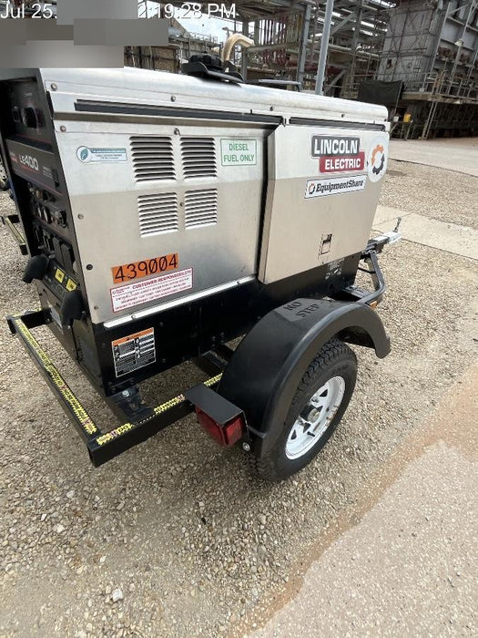 2024 Lincoln Electric LE400 Kubota V1505, Trlr, Cable Rack, Light Kit, ES Decals, T3