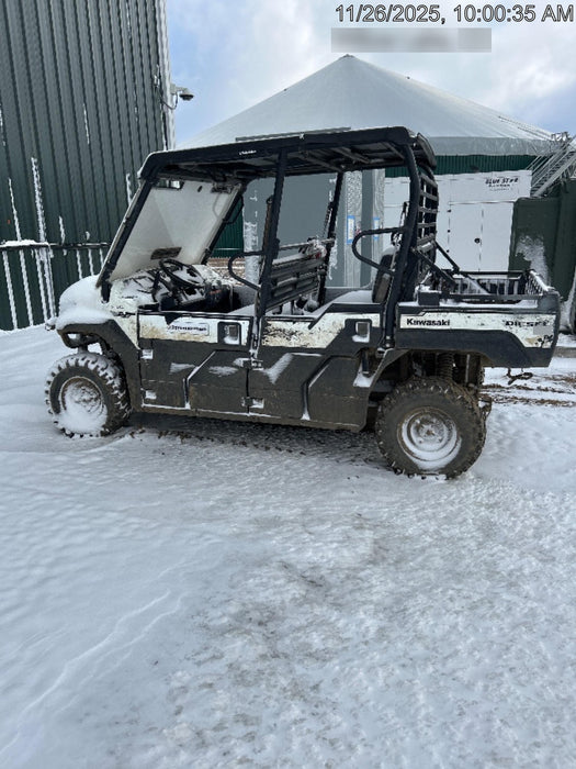 2019 Kawasaki MULE PRO-DX Kawasaki Mule 4x4 Diesel UTV w/Hard Top, Windshield, Beacon, Backup Alarm, ES Keypad/Hardware Installed