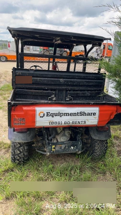 2019 Kubota RTV-X1140W-H 4WD, LED Strobe, Windshield Tempered Glass, Plastic Canopy, Wire Harness Kit, Backup Alarm