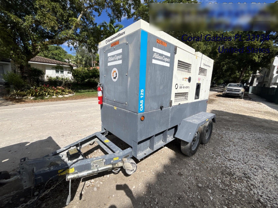 2022 ATLAS COPCO QAS 125