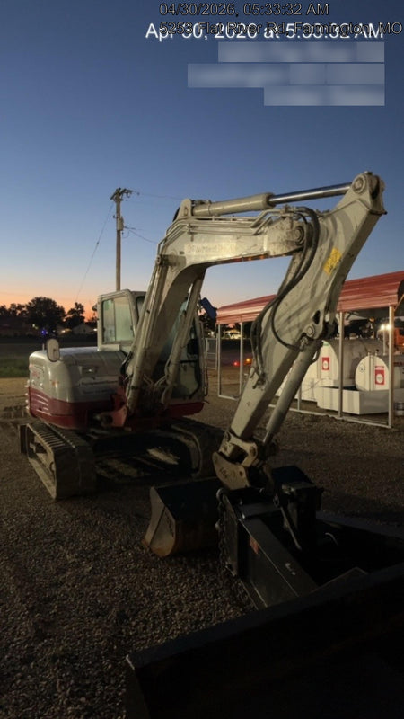 2019 Takeuchi TB290 Takeuchi TB290 Cab/Heat/AC w/Rubber Tracks, Auxiliary Hydraulics, Dozer Blade, Manual QC, 18/24/36" Buckets, Hydraulic Thumb Installed