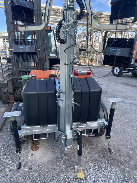 2024 Wanco WLTT-4MM4K Diesel, Deep Sea Controller, Shore Power Plug, Auto Start, (4) 350W LED Floodlights, 4kW Generator, 60 Gal Fuel Tank, 2" Ball, T3