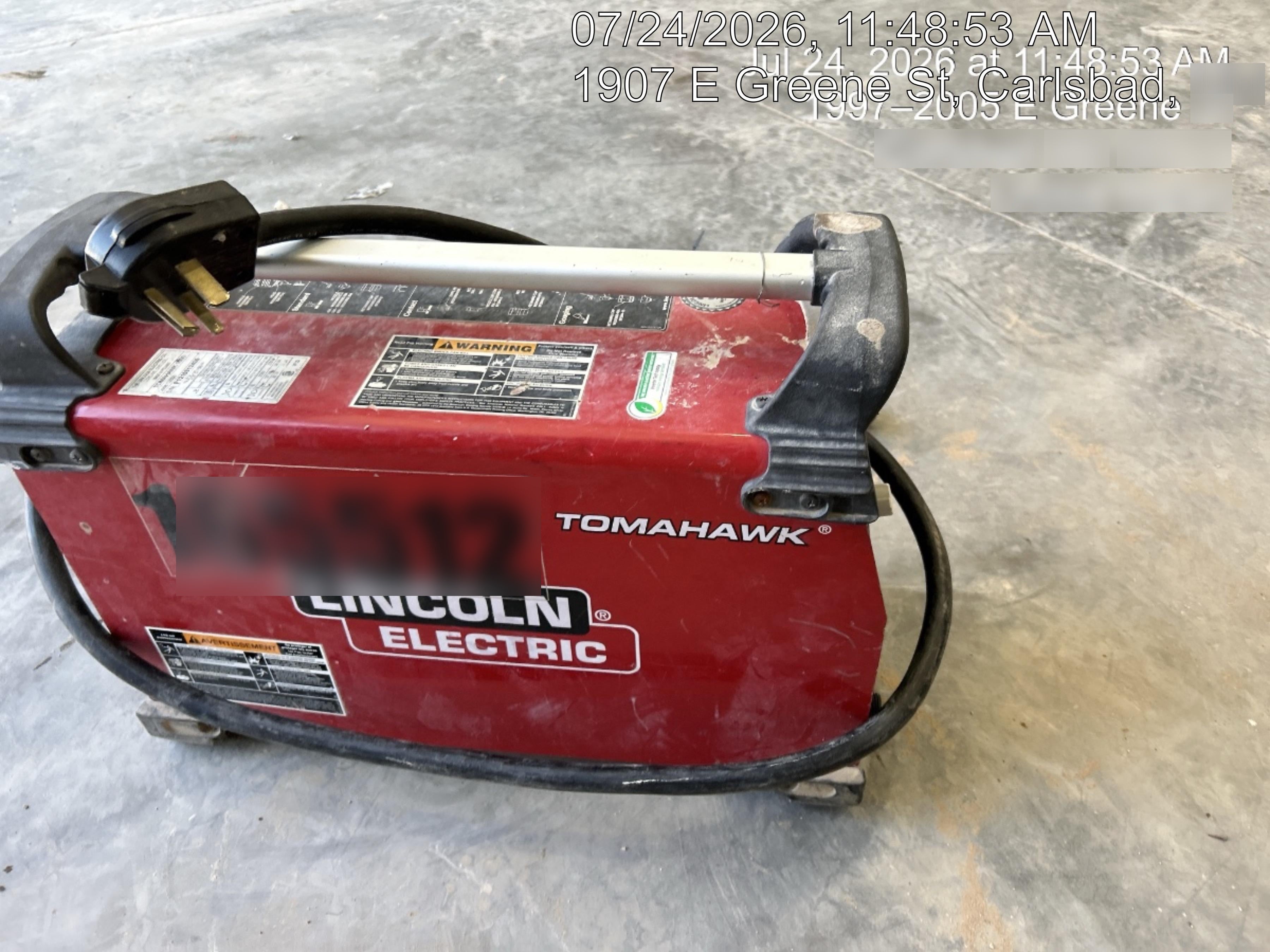 2021 LINCOLN ELECTRIC TOMAHAWK 1000