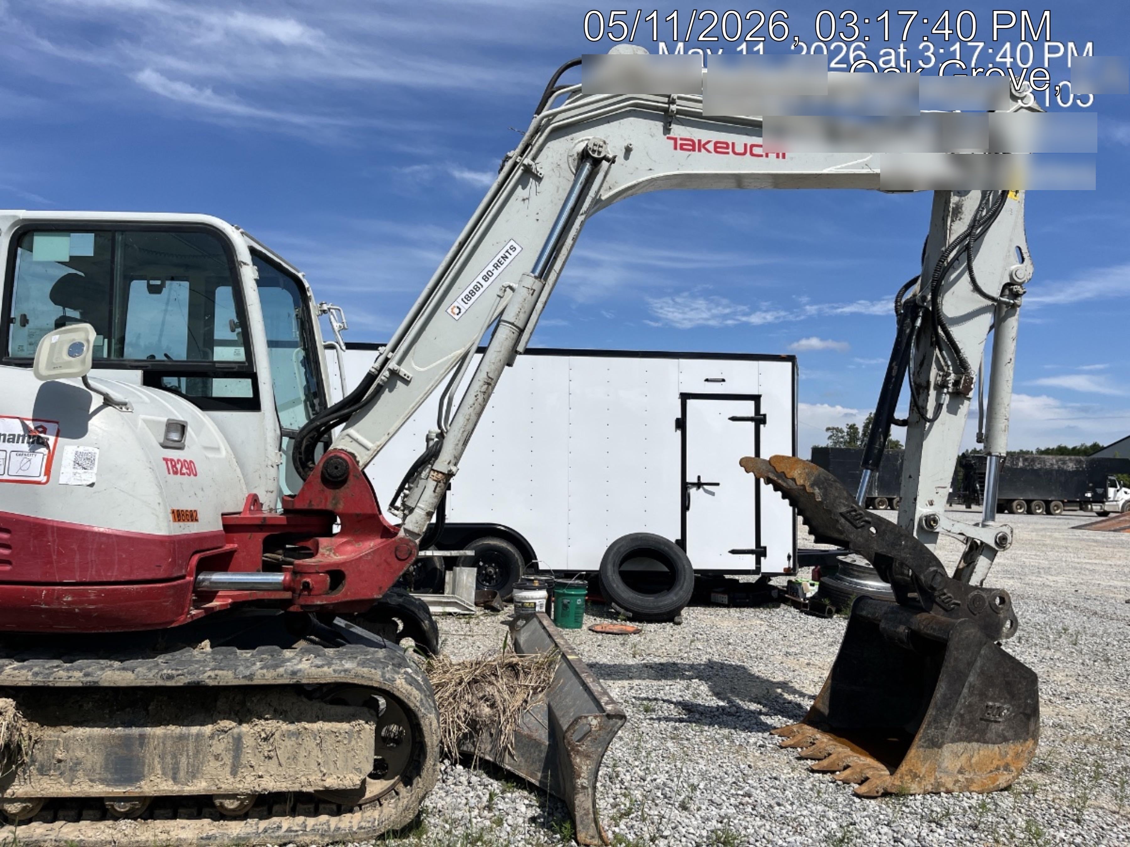 2020 TAKEUCHI TB290C