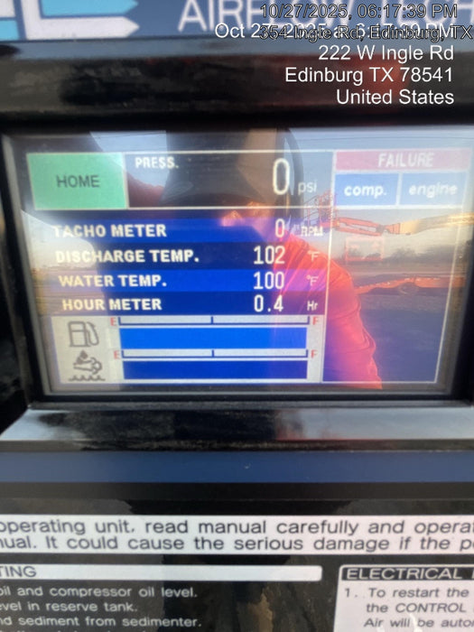 2025 AIRMAN PDSF375DP-6E1