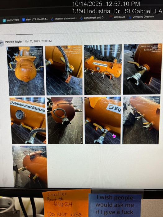 2025 MICHIGAN PNEUMATIC HV-15G-8P-ES-TRACKER