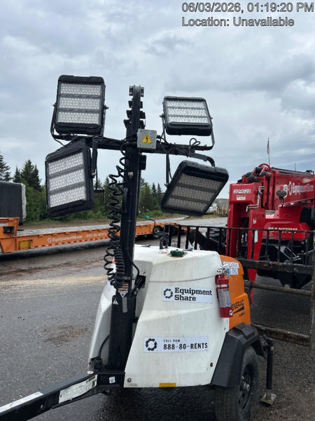 2023 Generac MLT2 Diesel, Flex Switch 120V Input, Powerzone Controller, 
(4) 320W LED Lights, 4kW Generator, 39.9 Gal Fuel Tank, 2" Ball, T3