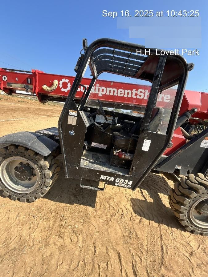 2020 Manitou MTA6034 Canopy, Solid Tires, Work Lights, Beacon, Aux Hydraulics, Back up Alarm, Mirrors, ES Keypad