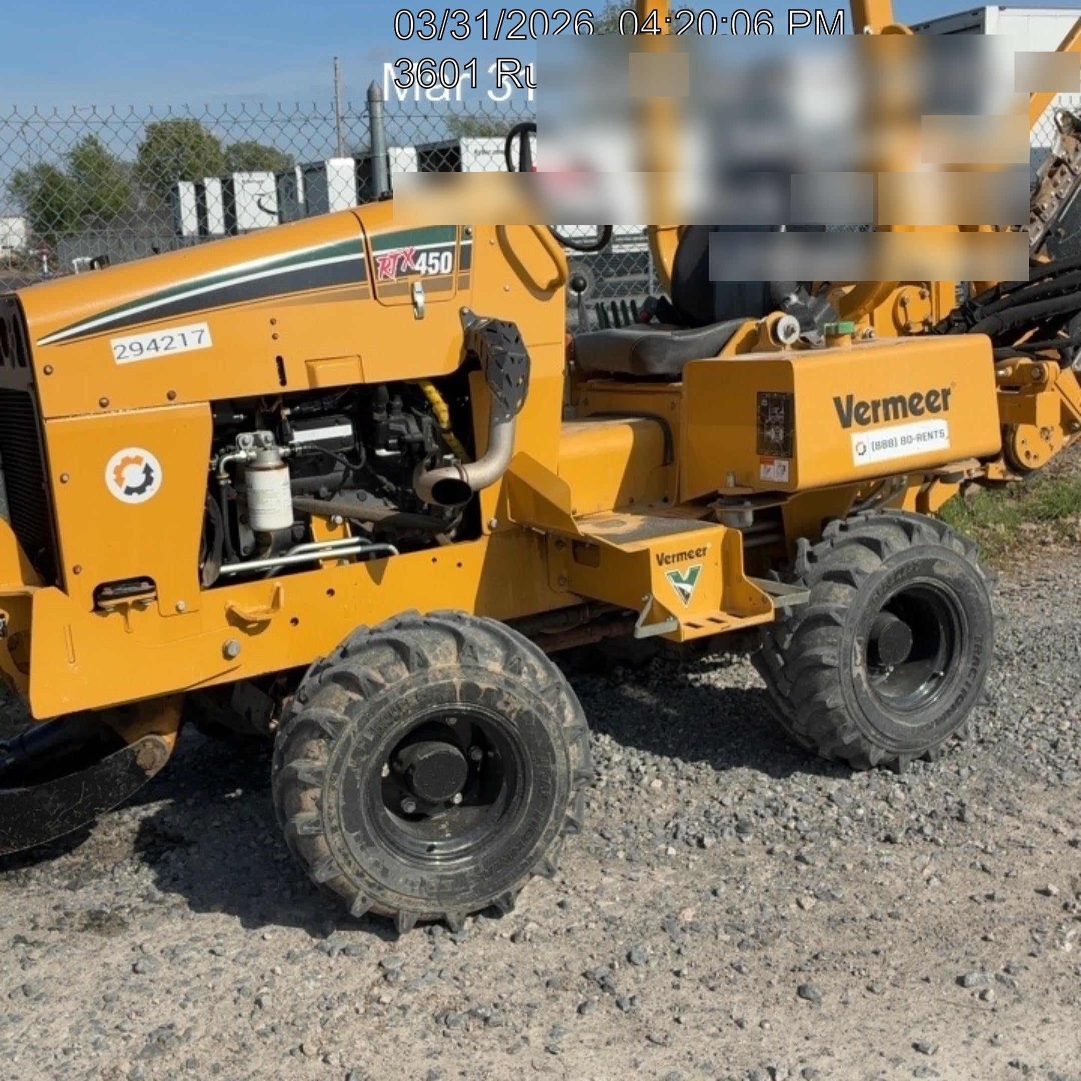 2023 VERMEER RTX450