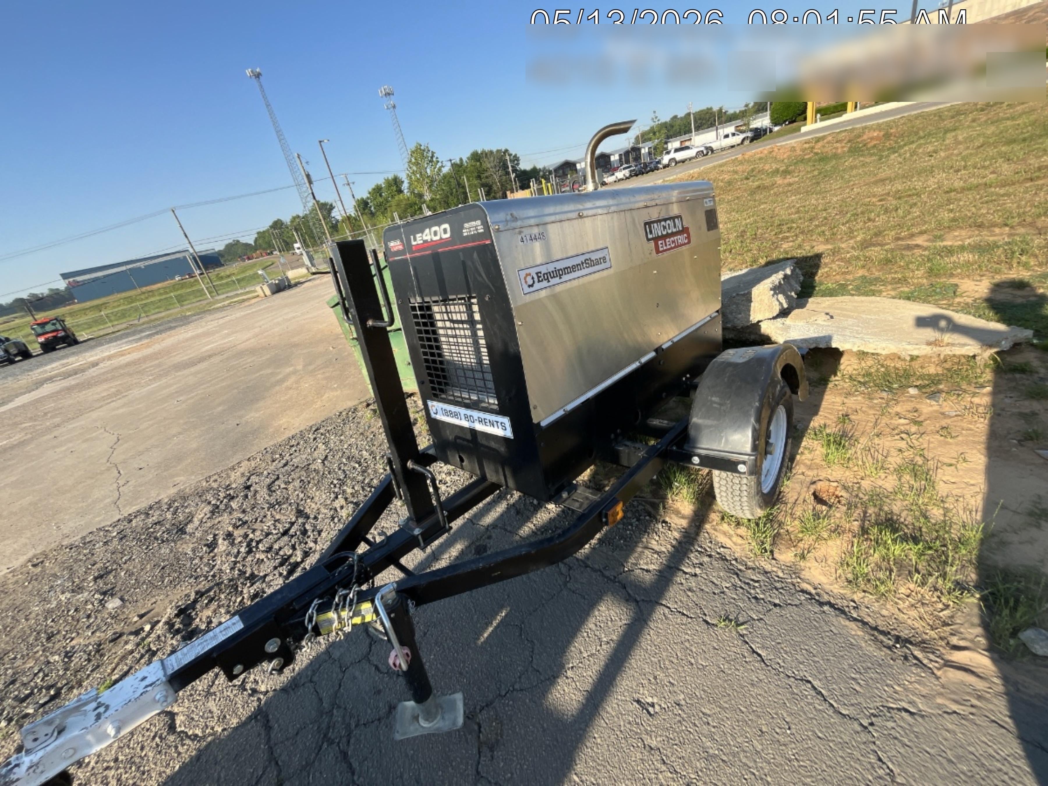 2024 Lincoln Electric LE400 Kubota V1505, Trlr, Cable Rack, Light Kit, ES Decals, T3
