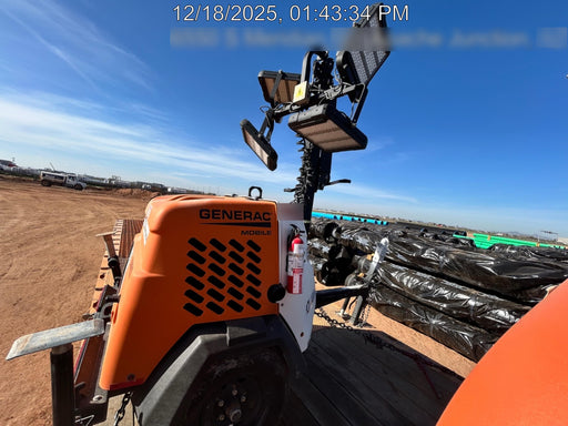 2023 Generac MLT2 Diesel, Flex Switch 120V Input, Powerzone Controller, (4) 320W LED Lights, 4kW Generator, 39.9 Gal Fuel Tank, 2" Ball, T3