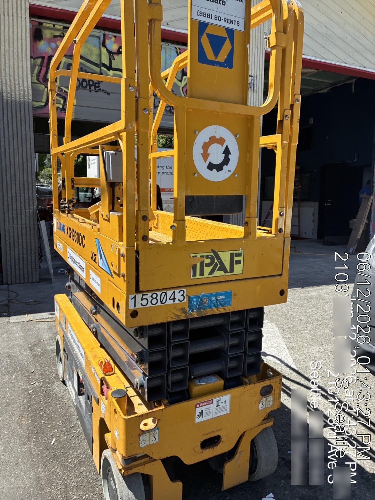 2021 XCMG XG1930DC