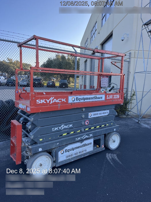 2019 Skyjack SJIII-3226 Standard w/Trojan Batteries
