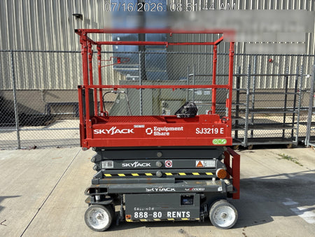 2024 Skyjack SJ3219 Electric Drive, Sld NM Tires, DBcns, RFRails, Power to Platform, T3 + Access Control