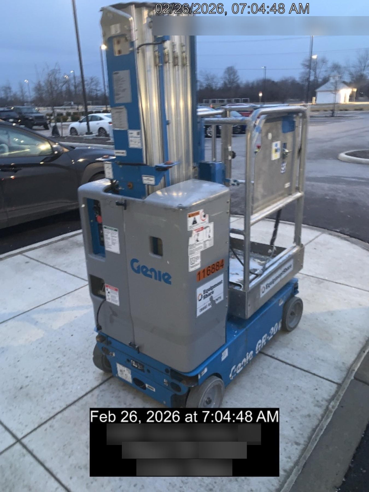 2020 GENIE GR-20