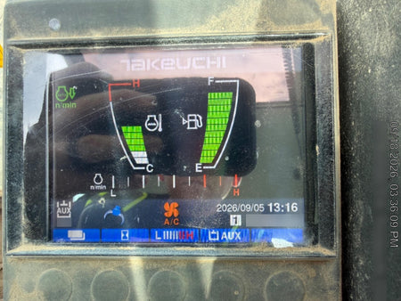 2023 TAKEUCHI TB250-2CR