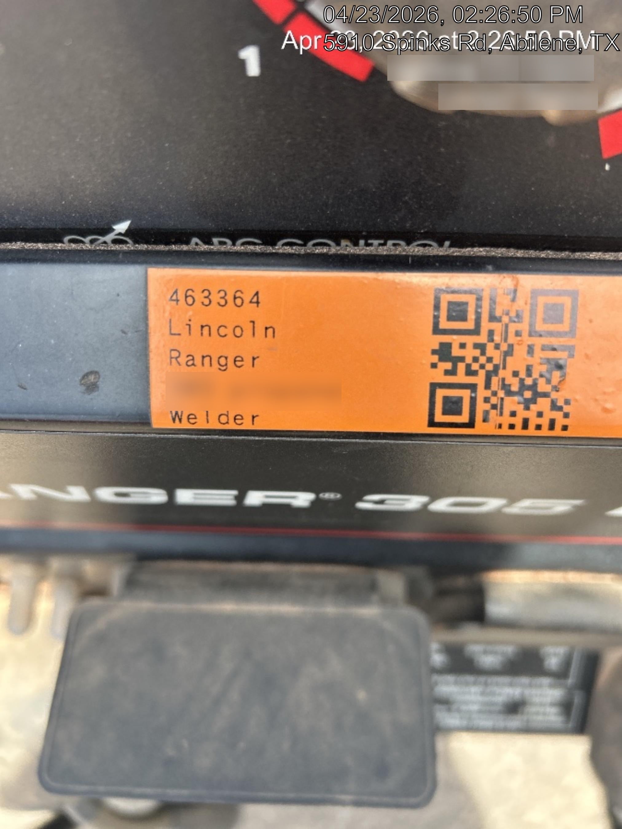 2024 LINCOLN ELECTRIC Ranger 305 LPG