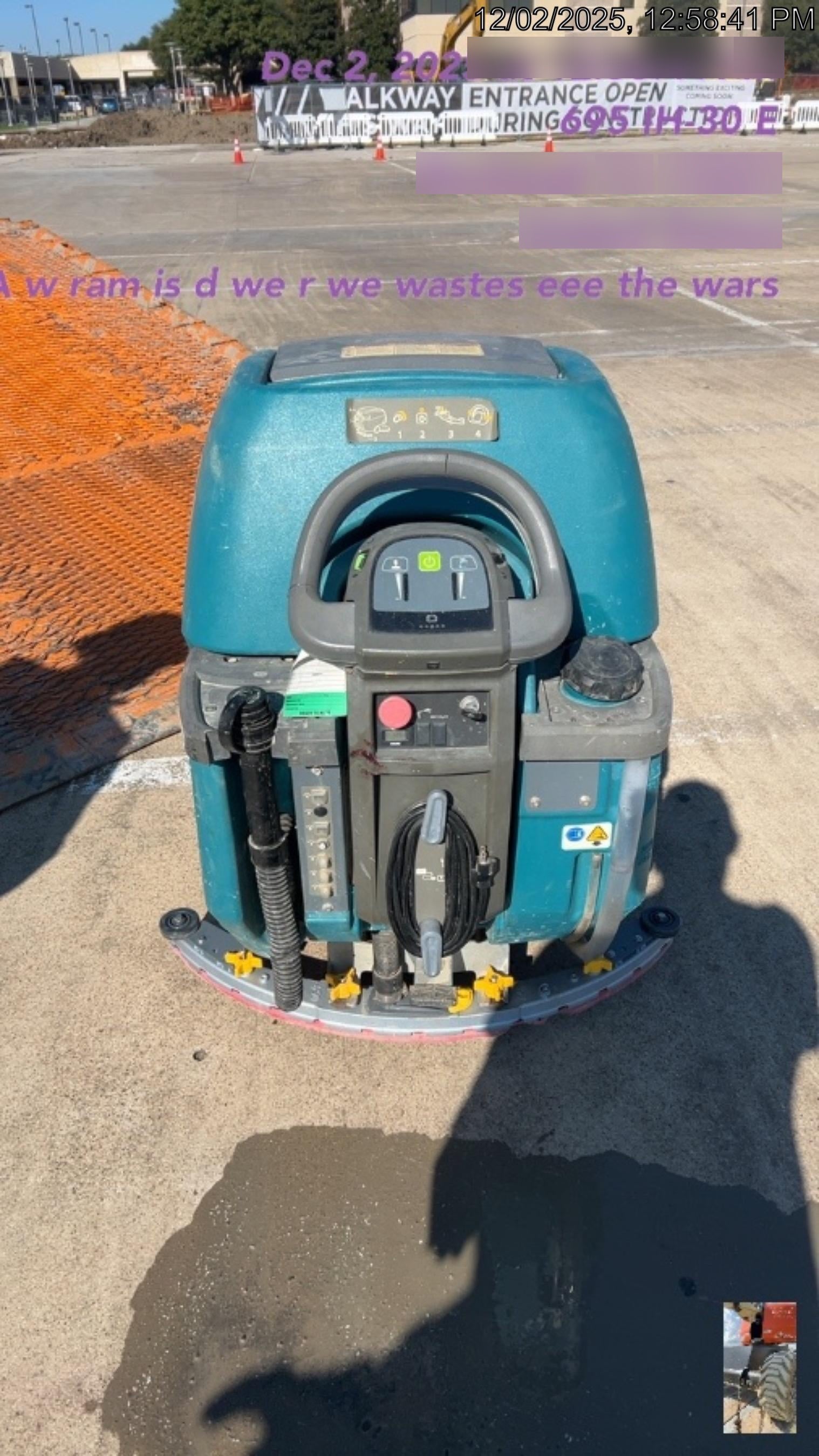 2020 TENNANT T600E
