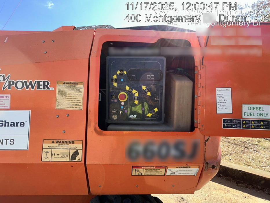 2008 JLG 660SJ