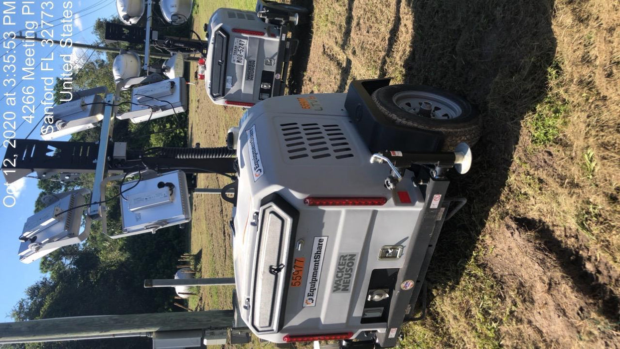 2019 Wacker Neuson LTV6K-LED Standard LED Towable Light Tower w/None
