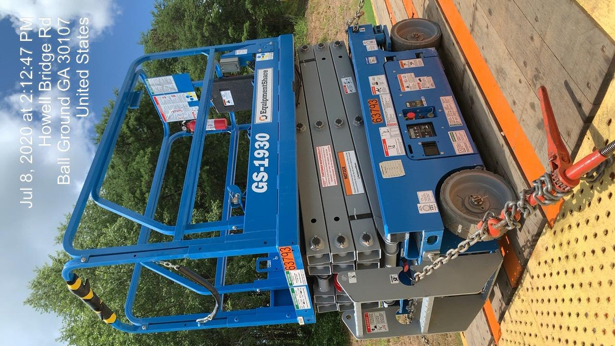 2020 Genie GS-1930 Standard Machine