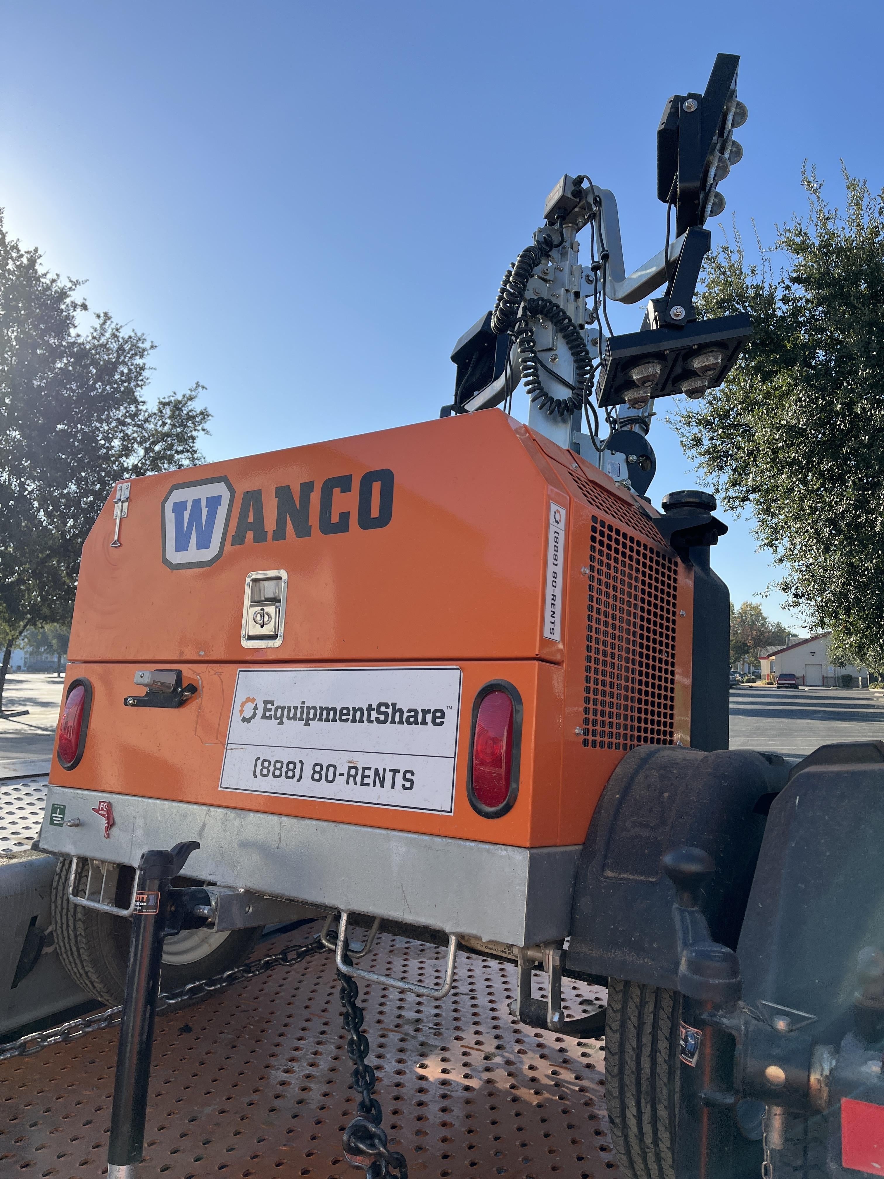 2024 Wanco WLTT-4MM4K Diesel, Deep Sea Controller, Shore Power Plug, Auto Start, (4) 350W LED Floodlights, 4kW Generator, 60 Gal Fuel Tank, 2" Ball, T3