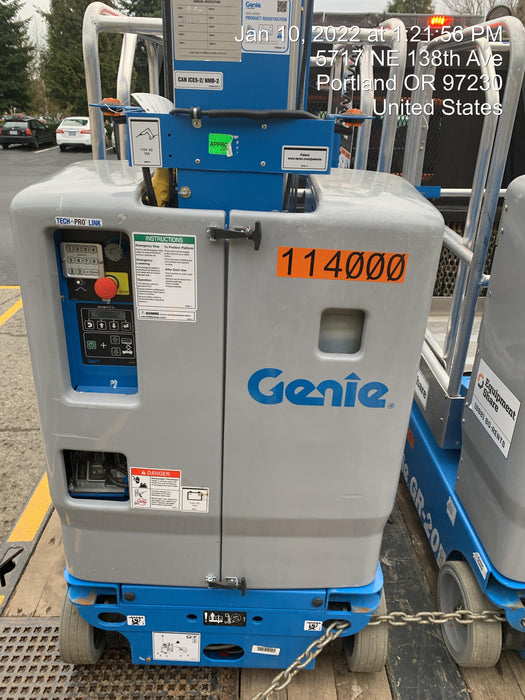 2020 GENIE GR-20
