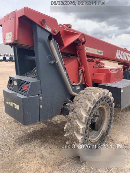 2018 Manitou MTA10055 Manitou MTA10055 - Canopy, Worklights, Beacon, 66" Carriage, 60" Forks, Solid Tires, Aux Hydraulics
