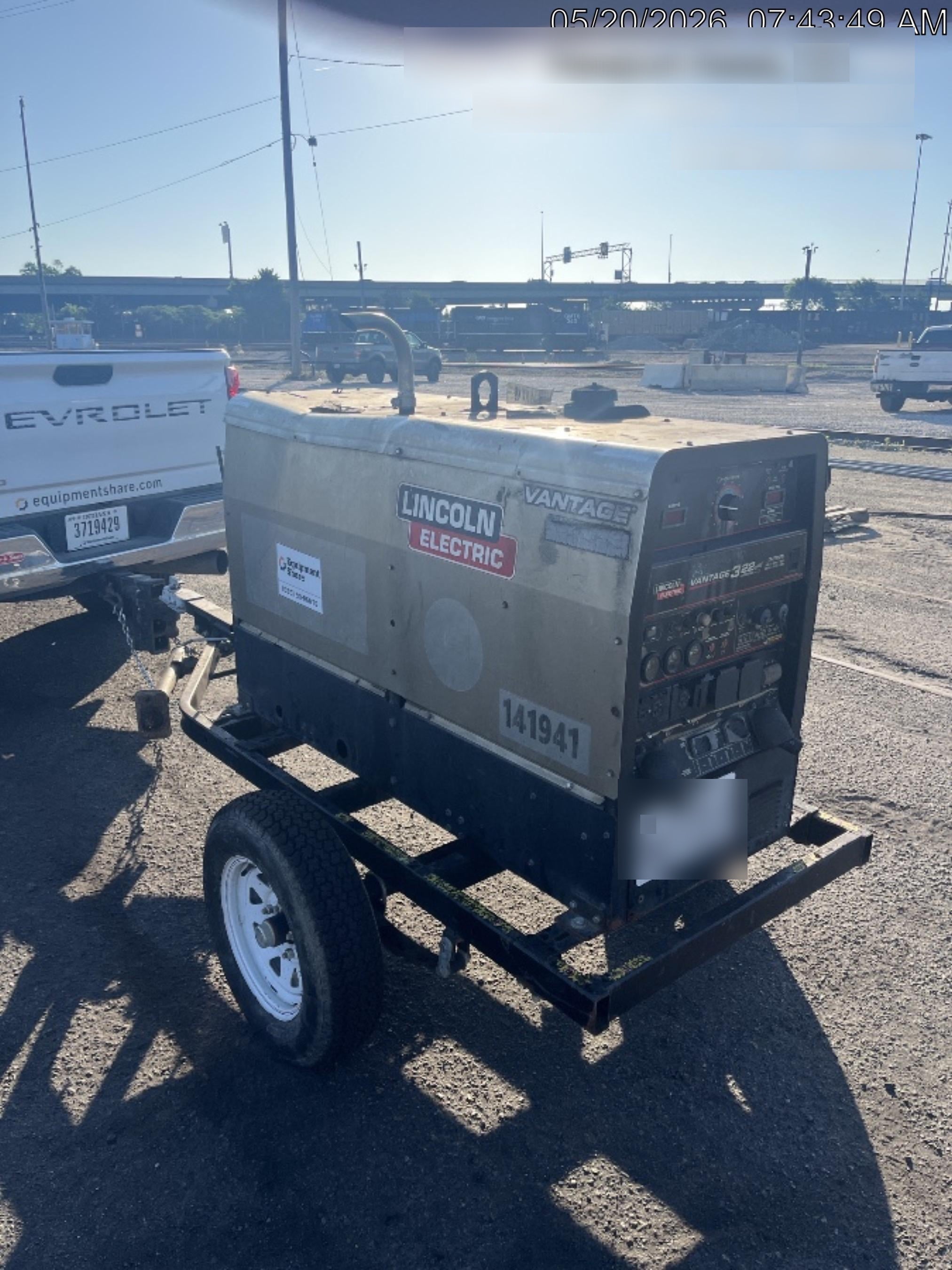 2021 Lincoln Electric Vantage 322 Ready Pak 3
