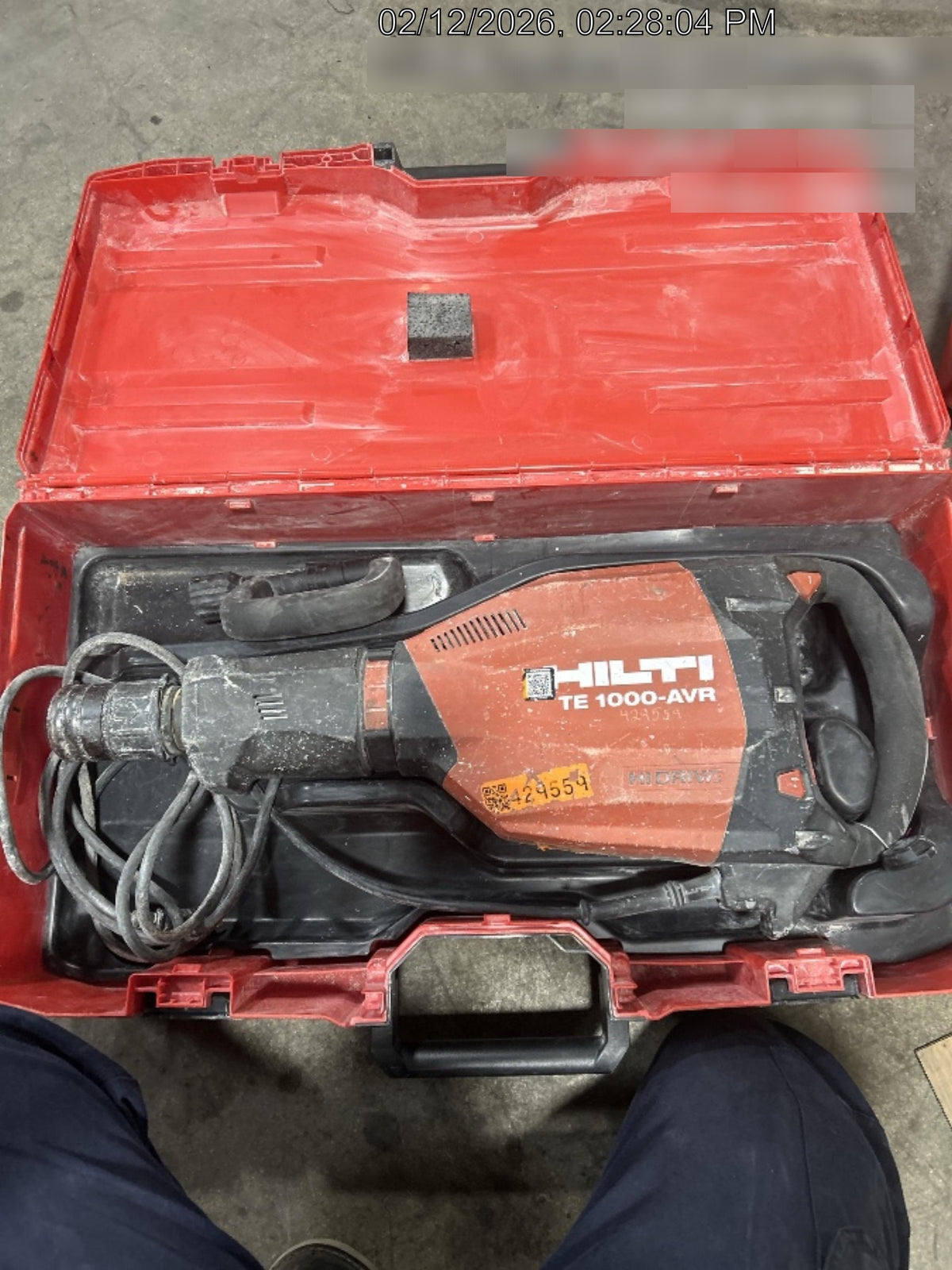 2024 HILTI TE 1000-AVR