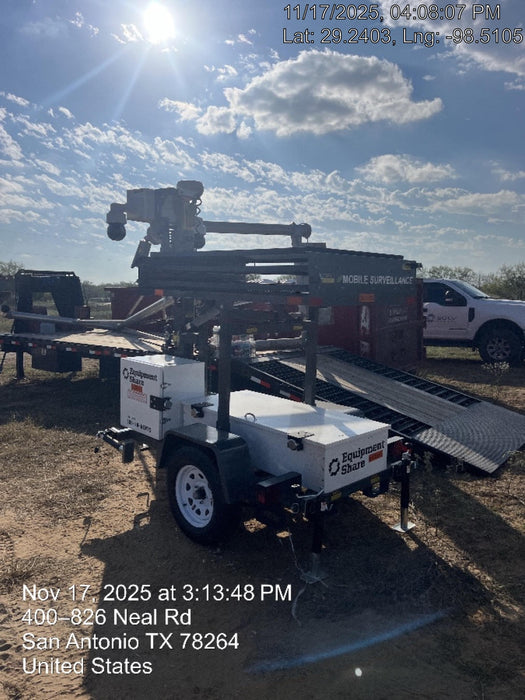 2025 NATIONAL SIGNAL Sunray Solar-Powered Mobile Integrator Tower