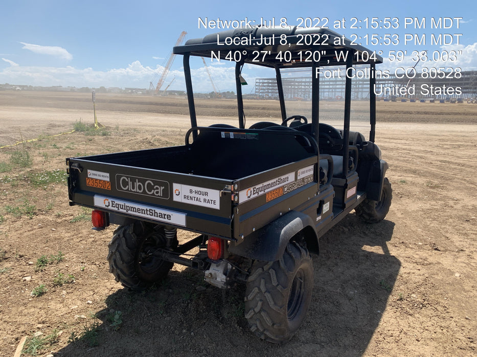 2022 Club Car CA1700D Canopy, Diesel, 4 Passenger