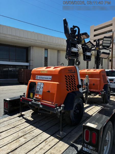 2024 Generac MLT2 Diesel, Flex Switch 120V Input, Powerzone Controller, 
(4) 320W LED Lights, 4kW Generator, 39.9 Gal Fuel Tank, 2" Ball, T3
